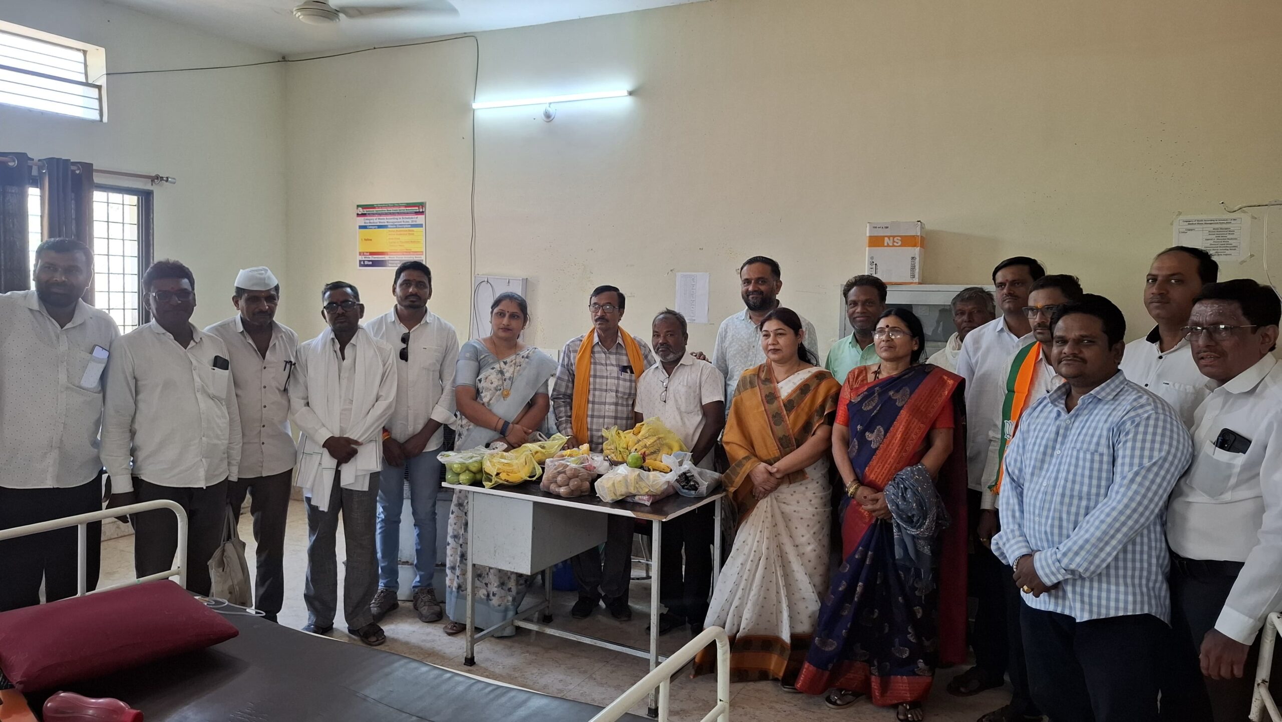 पातूर शहरात आमदार रणधीरभाऊ सावरकर यांचा जन्मदिन सेवाभावी उपक्रमांनी साजरा